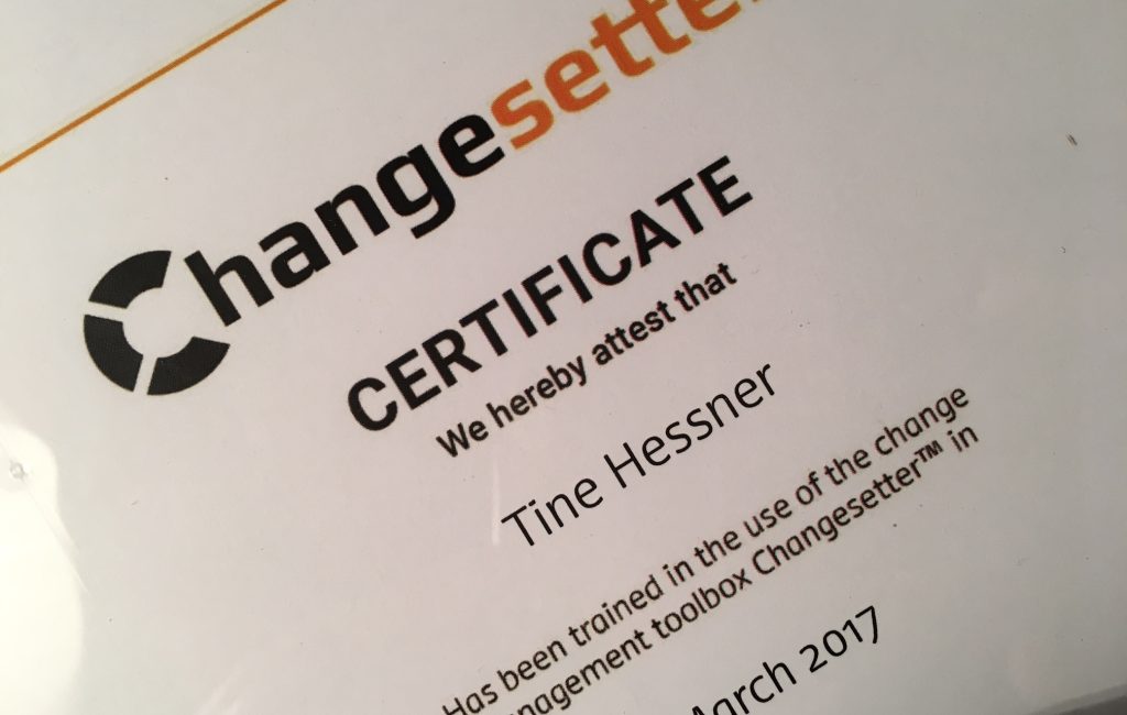 Changesetter - certificate
